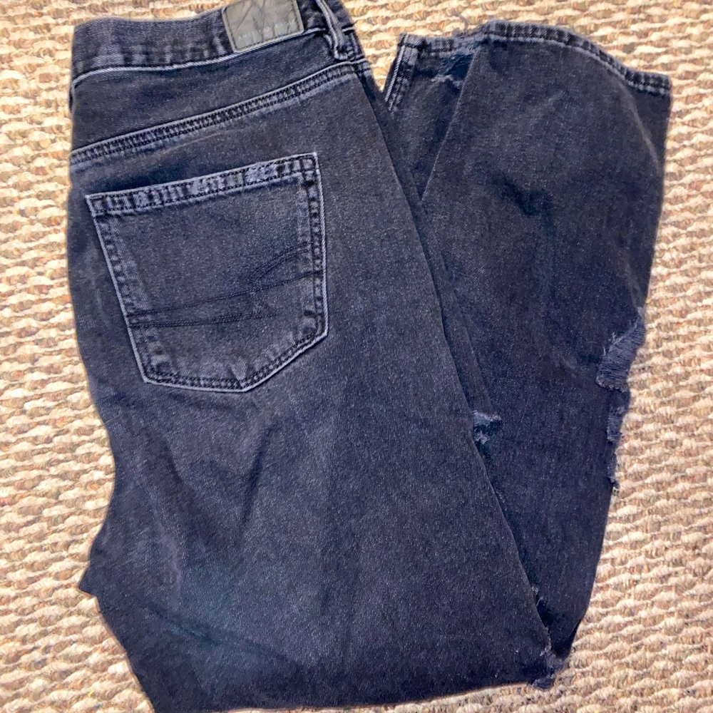 AE mom jeans